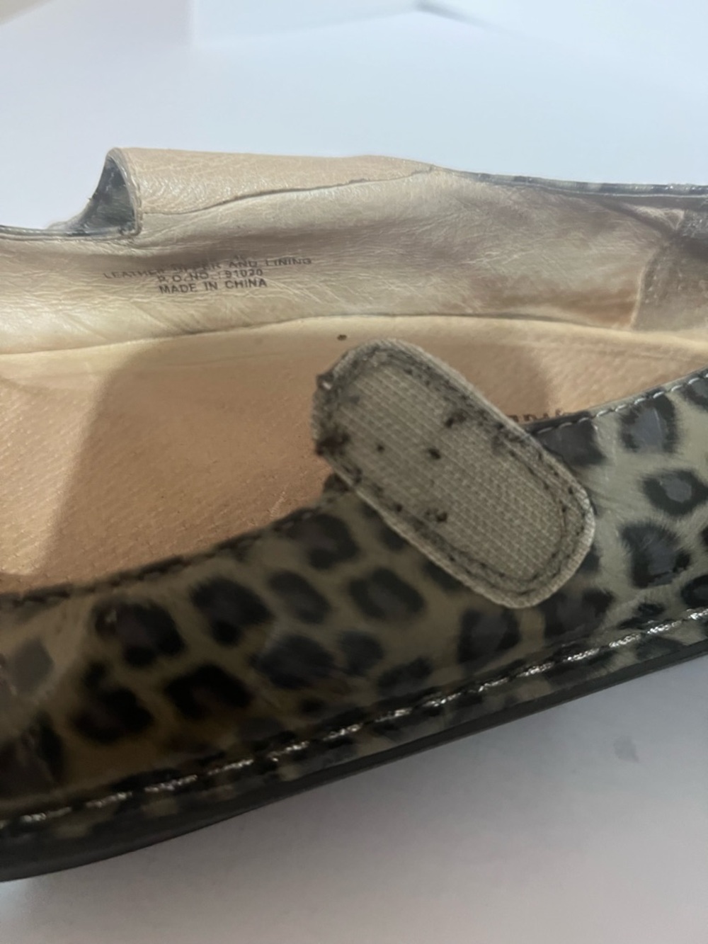 Algeria shoes PAL 406 Leopard Print Shoes - Picture 8 of 8